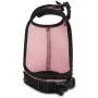 Pettom Bunny Rabbit Harness with Stretchy Leash Cute Adjustable Buckle Breathable Mesh Vest for Kitten Small Pets Walking
