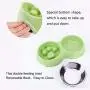 JIUZO Slow Feed Dog Bowl Small,Double Slow Feed Bowl of Dog,Catfeeders and waterersw Feeding Bowl Food Water Feeder JIUZO Slow Feed Dog Bowl Small,Double Slow Feed Bowl of Dog,Catfeeders and waterersw Feeding Bowl Food Water Feeder