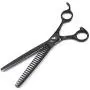 Freelander Pet Grooming Scissors Kit 8 inches Dog Grooming Set Black Used for Dog or Cat with Cutting Scissors, Thinning Shear, Curved Scissors, Grooming Comb Freelander Pet Grooming Scissors Kit 8 inches Dog Grooming Set Black Used for Dog or Cat with Cutting Scissors, Thinning Shear, Curved Scissors, Grooming Comb