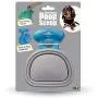 Dog Poop Scoop with Waste Bag Dispenser - Blue, 10 Refill Bags and Expandable Silicone Body - Compact Portable Design for Easy Storage by Fuzzy Fusion (A Grand Fusion Company) (Blue) Dog Poop Scoop with Waste Bag Dispenser - Blue, 10 Refill Bags and Expandable Silicone Body - Compact Portable Design for Easy Storage by Fuzzy Fusion (A Grand Fusion Company) (Blue)