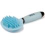 DELE Dog Massage Brush, Curry Comb for Dogs, Pet Bath Brush with Memory Gel Shedding Tools for Short to Long Smooth Hair