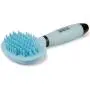 DELE Dog Massage Brush, Curry Comb for Dogs, Pet Bath Brush with Memory Gel Shedding Tools for Short to Long Smooth Hair
