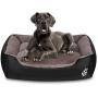 Utotol Warming Dog Beds, Rectangle Washable Pet Bed with Firm Breathable Cotton for Cats, Sleeping Orthopedic Bed