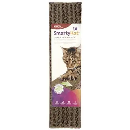 SmartyKat Made in The USA Corrugate Cat Scratchers with Catnip Infused Technology SmartyKat Made in The USA Corrugate Cat Scratchers with Catnip Infused Technology