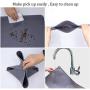 TORQPRO Pet Food Mats Waterproof Anti-Slip Silicone Pet Bowl Drinking Mat Feeding Mats for Dog and Cat Non-Toxic Pet Supplies
