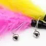 ocijf179 Cat Teaser Pet Cat Kitten Teaser Bell Feather Rod Interactive Stick Game Funny Play Toy - Random Color ocijf179 Cat Teaser Pet Cat Kitten Teaser Bell Feather Rod Interactive Stick Game Funny Play Toy - Random Color