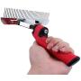 ASOCEA Pet Dog Grooming Extra-Large Rake Comb Deshedding Tool Beauty Comb for Medium Large Dogs Golden Retriever Husky German Shepherd