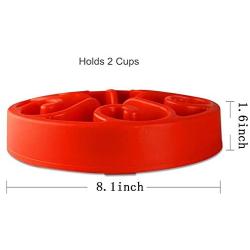 Ohguya peddy pet Bowl Slow Feeding Dog Slow Feeder Dog Bowl Bloat Stop Dog Bowl