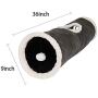 GOHOO PET Cat Tunnel Pop-up Crinkle Paper Pet Tube Collapsible Pet Tunnel Interactive Play Toy with Peekaboo Holes