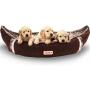 JOYELF Dog Bed with Washable Cover Pirate Ship Plush Soft Warming Pet Bed for Cats or Dogs with Breathable Soft Cotton and Squeaker Toys as Gift