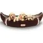 JOYELF Dog Bed with Washable Cover Pirate Ship Plush Soft Warming Pet Bed for Cats or Dogs with Breathable Soft Cotton and Squeaker Toys as Gift JOYELF Dog Bed with Washable Cover Pirate Ship Plush Soft Warming Pet Bed for Cats or Dogs with Breathable Soft Cotton and Squeaker Toys as Gift