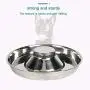 Mekek Stainless Steel Dog Bowl Slow Feed Dog Bowl, Slow Feeder Dog Bowls Stops Dog Food Gulping, Dog Food and Water Bowl Mekek Stainless Steel Dog Bowl Slow Feed Dog Bowl, Slow Feeder Dog Bowls Stops Dog Food Gulping, Dog Food and Water Bowl