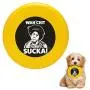 Pet Frisbee Flying Disc Dog Toy - Multifunction WahChit Sucka! Aunt Esther Sanford & Son