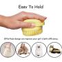 Nother Dog Massage Brush Shampoo Dispenser Cat Soft Grooming Comb Pet Shampoo Bath Brush for Shedding Hair Soft Rubber Scrubber Tool for Small Animals with Short or Long Hair
