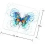 Swallowtail Butterfly Square Mouse Pad style13 1822cm