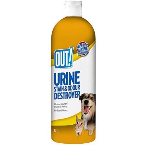 OUT! Urine Stain & Odour Destroyer for Pets - 1 Litre
