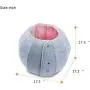HONEY CARE K·1 N-in-1 Cat Bed, Transformable, Cat Felt Cave, Foldable, Scrach Resistant, Blue HONEY CARE K·1 N-in-1 Cat Bed, Transformable, Cat Felt Cave, Foldable, Scrach Resistant, Blue