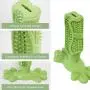 Dog Toothbrush Chew Toy - Teeth Cleaning Tough Chew Proof Dog Toy, Soft Durable Puppy Dental Care Teeth Cleaning Stick Toy, Longer Brush Head More Bite Resistant Dog Toy, Green M Dog Toothbrush Chew Toy - Teeth Cleaning Tough Chew Proof Dog Toy, Soft Durable Puppy Dental Care Teeth Cleaning Stick Toy, Longer Brush Head More Bite Resistant Dog Toy, Green M