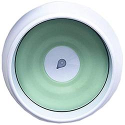 Norgail NO Spill Dog Water Bowl, Splash-Free Pet Bowl, Vehicle Carried Water Bowl for Dogs/Cats/Pets (Green-White)