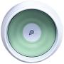 Norgail NO Spill Dog Water Bowl, Splash-Free Pet Bowl, Vehicle Carried Water Bowl for Dogs/Cats/Pets (Green-White)
