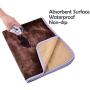 Washable & Absorbent Pet Pee Pad and Non-Slip Premium Pee Pads for Dogs(2 Pack), Waterproof Puppy Training Pads Reusable Dog Splat Floor Mat for Potty Training, Travel Washable & Absorbent Pet Pee Pad and Non-Slip Premium Pee Pads for Dogs(2 Pack), Waterproof Puppy Training Pads Reusable Dog Splat Floor Mat for Potty Training, Travel