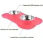 Sequoialake Dog Bowls with Anti-Overflow and Anti-Skid Silicone Dog Food Mat, Stainless Steel Feeder Easy to Clean for Small Medium Large Dogs Cats Pets Sequoialake Dog Bowls with Anti-Overflow and Anti-Skid Silicone Dog Food Mat, Stainless Steel Feeder Easy to Clean for Small Medium Large Dogs Cats Pets
