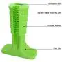 Kuntrona Dog Toothbrush Dog Brushing Stick Dogs Tooth Cleaning Toy Rubber Pet Puppy Chewing Playing Toy S M L for French Dog Accessoires