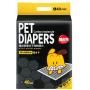N/D Pets Charcoal Wee Pads | Puppy Potty Odor-Control Training Pads | Super-Absorbent Urine,Leak 5 Layer-Proof Puppy Pee Pads for Dog(40counts,2424in)