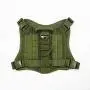 Patgoal Tactical Dog Harness, Adjustable Military Dog Molle Vest with Handle, No Pulling Service Dog Holster for Medium Large Dog Breed (Shipping from USA)