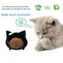 Hanerreal Cat Bowls Cat Food Bowls Wide Shallow Cat Dish Cute Non Slip Pet Food & Water Bowls Feeder Bowls Set of 2 for Dogs Cats Small Animals