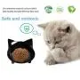 Hanerreal Cat Bowls Cat Food Bowls Wide Shallow Cat Dish Cute Non Slip Pet Food & Water Bowls Feeder Bowls Set of 2 for Dogs Cats Small Animals