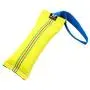 Outdoor Hanging Bungee Dog Toy - Durable Spring Pole for Pitbull & Medium to Large Dogs - Interactive Tugger for Safe & Fun Solo Play, Exercise and Tug of War - Tough Fire Hose Bite Tug Toy Included
