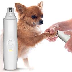 Star Brand Pet Nail Grinder for Dogs and Cats, Paw Trimmer Clipper Gentle and Painless | Trimming, Shaping, Smoothing, Grooming for Small Medium Large Pet Portable Nail File | Diamond Bit Grinder Dog