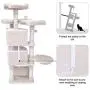 Hey-brother 65'' Extra Large Multi-Level Cat Tree Condo Furniture with Sisal-Covered Scratching Posts, 2 Bigger Plush Condos, Perch Hammock for Kittens, Cats and Pets Hey-brother 65'' Extra Large Multi-Level Cat Tree Condo Furniture with Sisal-Covered Scratching Posts, 2 Bigger Plush Condos, Perch Hammock for Kittens, Cats and Pets