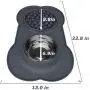 Double Dog Bowls, Pet Stainless Steel Water Bowl,3 in 1 Dog Slow Feeder with Non-Spill Silicone Tray Bone Shape Non-Slip Mat, Collapsible Removable Dog Cat Food Water Bowl