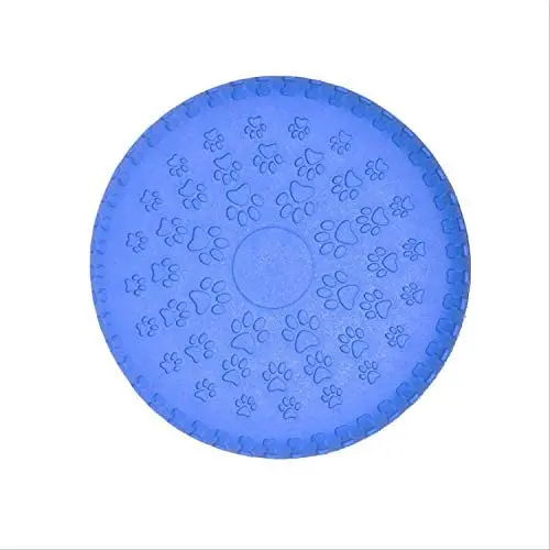 ljfjf Pet Molar Rod Frisbee Dog Cat Molar Rubber Toy Frisbee red (Color : Blue) ljfjf Pet Molar Rod Frisbee Dog Cat Molar Rubber Toy Frisbee red (Color : Blue)