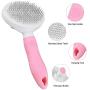 HavingDogCleaning Slicker Brush for Dogs and Cats, Pet Grooming Hair Brush with Pin,Improve Blood Circulation and Massage