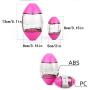 HyiFMY Pet Rugby Toy, S/L Interactive Rugby Ball Toy,Treat-Dispensing Ball,for Dogs Puppy& Cats