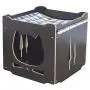 S-Lifeeling Wooden Cat House with Hammock Stackable Collapsible Cat Kity Cube Room Splicing Cat Climbing Combination S-Lifeeling Wooden Cat House with Hammock Stackable Collapsible Cat Kity Cube Room Splicing Cat Climbing Combination