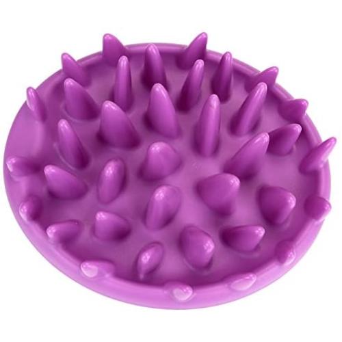 Mogoko Cat Catch Interactive Slow Feeding Bowl, Anti-gulping Pet Bowl Insert Feeder, Bloat Gobble Stopper Dog Puppy Feeding Bowls Diet Dishes