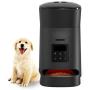 BOXIAO Automatic Pet Feeder, Automatic Dog & Cat Feeder with Programmable Timer and Voice Recorder Dogs & Cats Timer Food