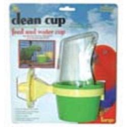 JW Pet Company Clean Cup Feeder and Water Cup Bird Accessory, Large