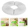 DaMohony 4 Packs Pet Fountain Filters Cat Water Fountain Filter Premium Cat Carbon Replacement Filters for 1.6L Cat Flowers Fountain