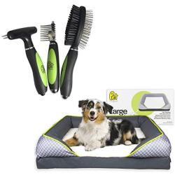 Pet Magasin Grooming Brushes & Pet Magasin Dog Bed Bundle