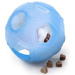 LumoLeaf Dog Treat Ball,Interactive IQ Treat Dispensing Ball Toy with Adjustable Difficulty Setting for Small to Medium Dogs and Cats.