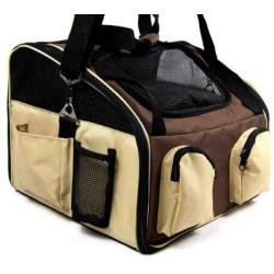 Heartland Pet Products Large Soft Sided Dog/Cat Car Seat 16.5 x 14.5 x 14 (Lifetime Full Replacement Warranty)