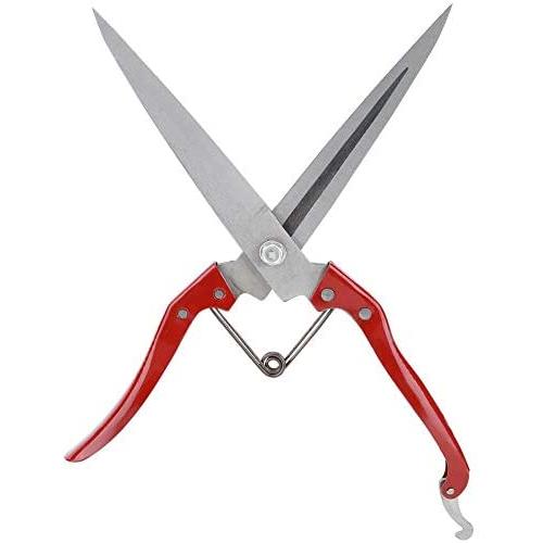 TOPINCN Manual Sheep Shearing Stainless Steel Hand Shear Scissors Multifunctional Sheep Shear Wool Shear Trimming Scissor with Spring