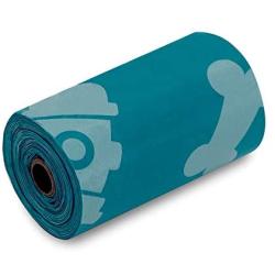 Best Pet Supplies, Inc. Poop Bags for Waste Refuse Cleanup, Doggy Roll Replacements for Outdoor Puppy Walking and Travel, Leak Proof and Tear Resistant, Thick Plastic - Turquoise, 150 Bags (TQ-150B)