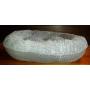 22'' Round Double Band Plush Pet Bed