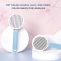 Merkisa Dog Brush & Cat Brush，Pet Brush Shedding and Grooming Deshedding Gentle Brushes for most short and long haired Pets, Removes Long and Loose Undercoat, Mats and Tangled Hair